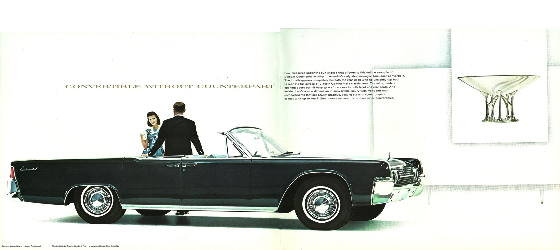 1963 Lincoln Continental Brochure